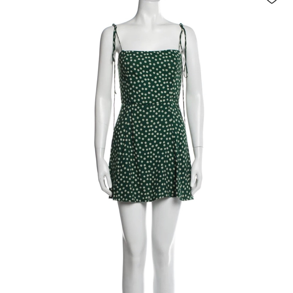 REFORMATION floral print short dress